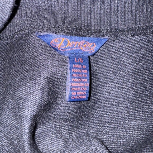 Dereon by Beyoncé Black Zip-Up Hoodie Dress Women’s L - Picture 7 of 7